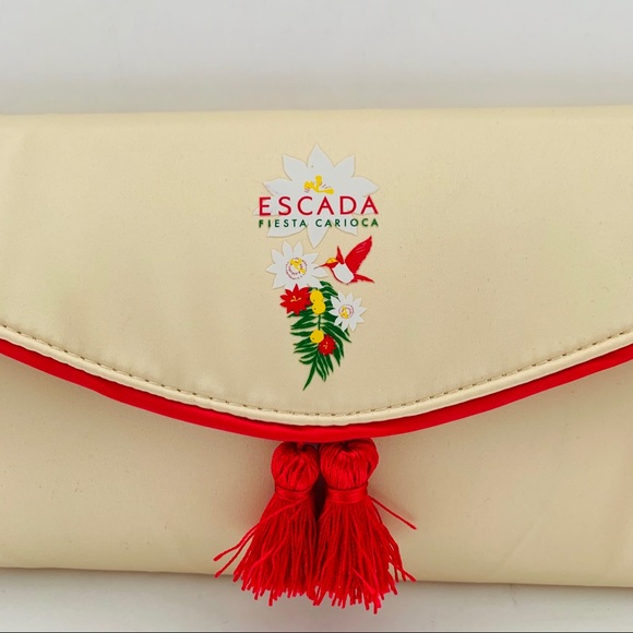 Escada Fiesta Carioca Tassel Clutch good condition - Picture 4 of 7